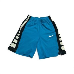 Nike Kids Blue and Black Athletic Shorts